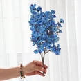 thumbnail image 1 of CxhicLuv Artificial Flowers, High-Quality Plastic Fake Flowers for Christmas & Holiday Home Decor, Bright Yellow/White/Blue Flowers for Wedding & Event Display, Long-Lasting Colors, 1 of 6