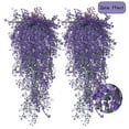 thumbnail image 1 of CxhicLuv Artificial Hanging Plants, Simulation Green Ivy Vines for Home & Outdoor, Faux Greenery Wall Decorations for Christmas, Wedding, Porch, Balcony, and Garden Decor (2 Pcs), 1 of 9