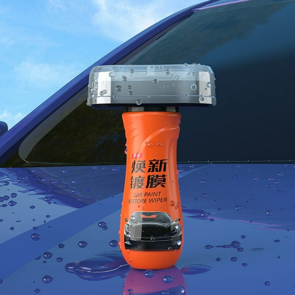 CxhicLuv Auto Glass Oil Film Agent, Windshield Coating for Defogging & Oil Stain Removal, Easy Application for Clear Visibility, Portable & Lightweight, Restores Brightness and Smoothness