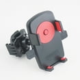 thumbnail image 1 of CxhicLuv Bicycle Phone Bracket, Stable, Anti-Slip, Space-Saving – Vehicle Navigation Holder, Suitable for Cycling, Motorcycle Riding, Ideal for Commuters, Red, 1 of 2