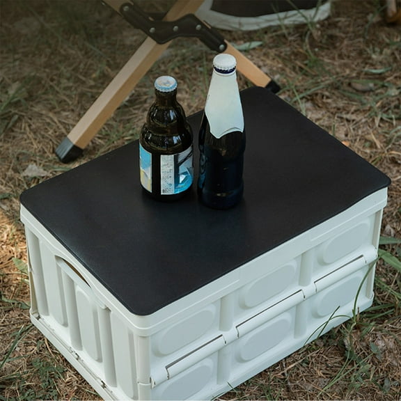 CxhicLuv Camping Table Mat 16.9×11.2 Inch Waterproof, Oil-Resistant, Foldable Polyurethane Pad – Ideal for Picnics, Outdoor Dining, Suitable for Campers