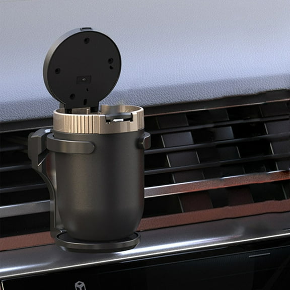 CxhicLuv Car Cup Holder, Auto Beverage Stand, Folding Horizontal Vent 1kg Load-Bearing, Car Interior Accessories, Beverage & Small Item Placement for Drivers, Commuters