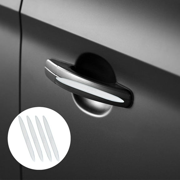 CxhicLuv Car Door Anti-Collision Strip, Auto Door Scratch Guard, Invisible Waterproof PVC Protection, Vehicle Body Protection Accessories, Anti-Scratch Impact Tools for All Car Owners, Clear