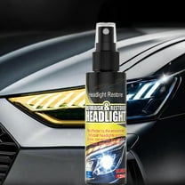 CxhicLuv Car Headlight Spray, Auto Lens Refurbisher, 120ml Yellowed Headlight Restoration, Car Exterior Maintenance Kit, Lens Clarity & Protection for DIY Enthusiasts