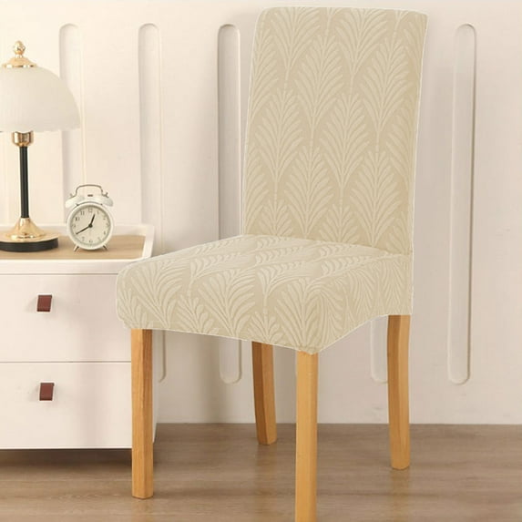 CxhicLuv Christmas Chair Cover, Thickened Elastic Seat Protector for Dining, Multi-color Polyester Slipcover for Christmas Decorations, Holiday Dining Room Decor, Christmas Table Setting