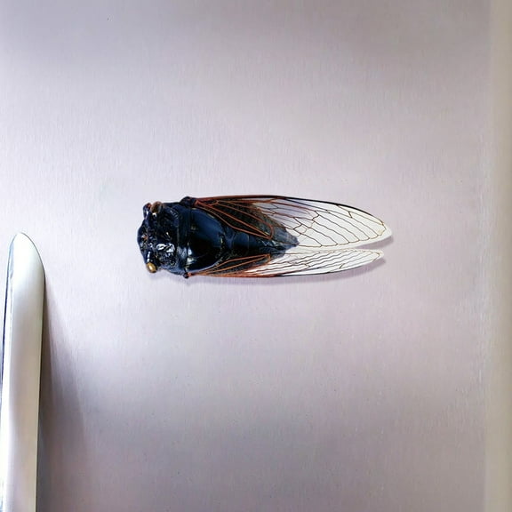 CxhicLuv Christmas Decorations Car Oil Cap Insect Sticker, Waterproof Vinyl Decal for Vehicle, Fade-Resistant Auto Accessory, Holiday Car Decor with Christmas Ornaments & Christmas Lights