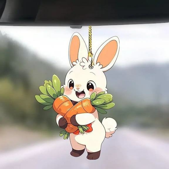 CxhicLuv Fall Easter Cute Non-Slip Carpet, 21.3x29.5 Inch Microfiber Mat, Bunny and Egg Design, Perfect for Indoor Outdoor Festive Decor, Soft Comfortable