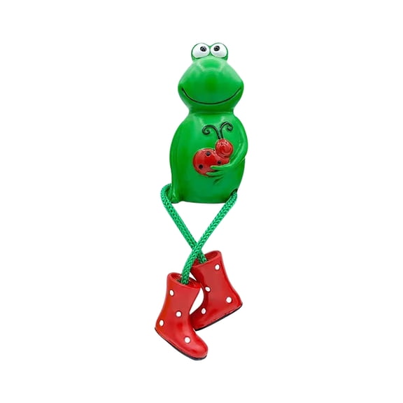 CxhicLuv Funny Hanging Frogs Garden Statue, Creative Resin Home and Outdoor Decorations, Ideal for Patios, Lawns, Christmas Decorations, Backyard & Garden Decor, Unique Holiday Gifts