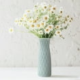 thumbnail image 1 of CxhicLuv Green Plastic Vase for Pampas Flowers, 8.3 Inch Modern Flower Vase for Home Decor & Weddings, Elegant Green Decorative Vase for Bouquets, Ideal for Christmas & Parties, 1 of 5