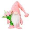 thumbnail image 1 of CxhicLuv Handmade Mother's Day Gnome Doll, Spring Flower Gnome Figurine, Soft Fabric Gnome Gift for Her, Perfect for Mother's Day, Valentine's Day or Home Decoration, 1 of 4