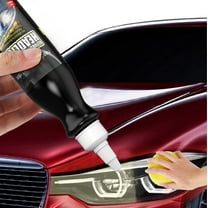 CxhicLuv Headlight Restoration Liquid Auto Lamp Repair Fluid 120ml Fixes Yellowing Scratches Car Maintenance Tools Brightness Restoration Car Owners DIYers, Black