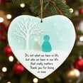 thumbnail image 1 of CxhicLuv Heart-Shaped Sea Glass Friendship Ornament, Sentimental Keepsake for Christmas Tree, Meaningful Friendship Quote Decoration, Thoughtful Gift for Women & Close Friends, 1 of 6
