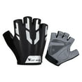 thumbnail image 1 of CxhicLuv Night Riding Gloves, Breathable, Shock-Absorbing, Reflective – Reflective Half-Finger Gloves, Ideal for Night Cycling, Road Riding, Perfect for Cyclists, Black, 1 of 9