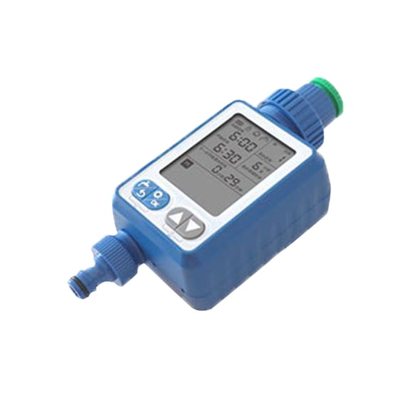 CxhicLuv Outdoor Garden Watering Timer, Automatic Irrigation Controller, Large Screen Sprinkler Timer, Rain Sense Plant Watering Device, Programmable Garden Watering System for Lawns