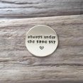 thumbnail image 1 of CxhicLuv Personalized Stainless Steel Pocket Coins, Engraved Love Tokens for Lovers & Friends, Heartfelt Fortune Gifts for Christmas, Meaningful Birthday & Anniversary Presents for Men and Women, 1 of 2