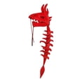 thumbnail image 1 of CxhicLuv Realistic Dinosaur Skeleton Decoration, 80cm Dinosaur Bone Structure, Lifelike Dinosaur Display for Themed Parties, Home Decor & Role-Playing, Perfect for Collectors & Events, 1 of 5