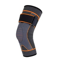 CxhicLuv Self-Heating Knee Sleeve, Acupressure, Pain Relief, Circulation-Boosting, Acupressure Knee Pad – Ideal for Daily Wear, Joint Support, Suitable for Elderly, Arthritis Sufferers, Orange