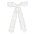 thumbnail image 1 of CxhicLuv Silk Satin Hair Clip with Large Bow, Double-Layered Ribbon Hair Clip for Women and Girls, Fashionable Hair Accessory for Special Occasions, Events and Daily Wear, 1 of 1