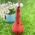 thumbnail image 1 of CxhicLuv Silly Chicken Decor, Resin Funny Chicken Statues for Garden, Patio & Yard, Quirky Farmyard Art, Christmas Decorations Outdoor, Balcony Décor, Lawn & Holiday Garden Parties, 1 of 3