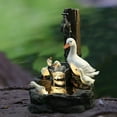 thumbnail image 1 of CxhicLuv Solar Running Water Statue, Resin Material, LED Lights – Garden Duck Sculpture, Ideal for Patio, Yard Decoration, Perfect for Gift Giving, 1 of 9