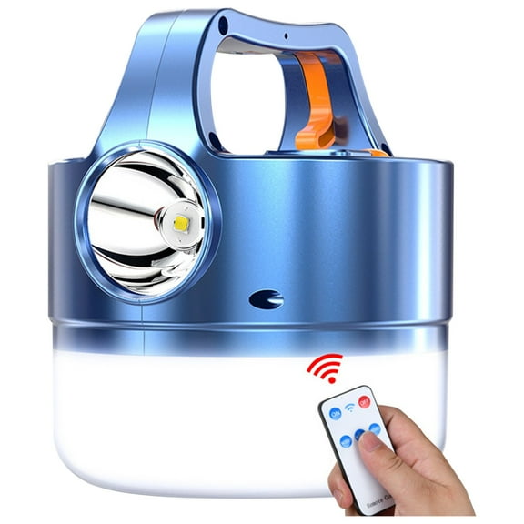 CxhicLuv USB Camping Lantern with Remote Control, Hanging LED Tent Light for Camping, Emergency Cellphone Charging, IPX65 Waterproof Portable Lantern with Multiple Lighting Modes for Night Safety