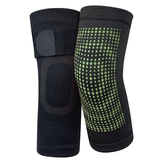 CxhicLuv Winter Leg Warmers, Self-heating Knee Braces, Wormwood-infused & Non-slip, 360° Warmth & Adjustable Strap, Ideal for Cold Weather, Friends, Suitable for Outdoor Enthusiasts, Families, Black