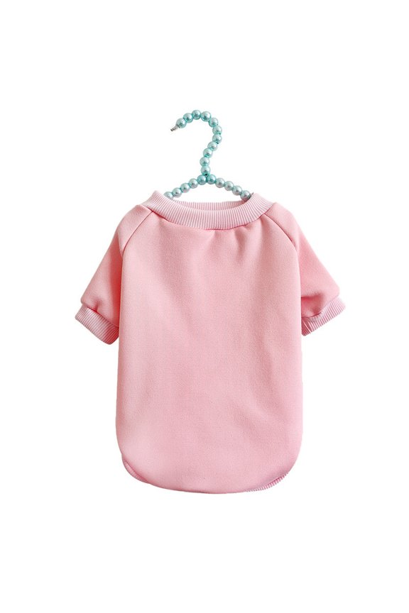 Winter Peach Heart Dog Sweater, Cute Pet T-Shirt for Small Dogs, Soft & Comfortable Spring/Summer Apparel, Perfect for Everyday Wear, Beach & Holiday Travel for Pets