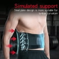thumbnail image 1 of CxhicLuv XL Waist Support Belt 47.2 Inch Spine-Supporting, Breathable, Adjustable – Lumbar Support Strap with 8 Pressure Strips, Ideal for Posture Correction, Suitable for Office Workers, 1 of 6