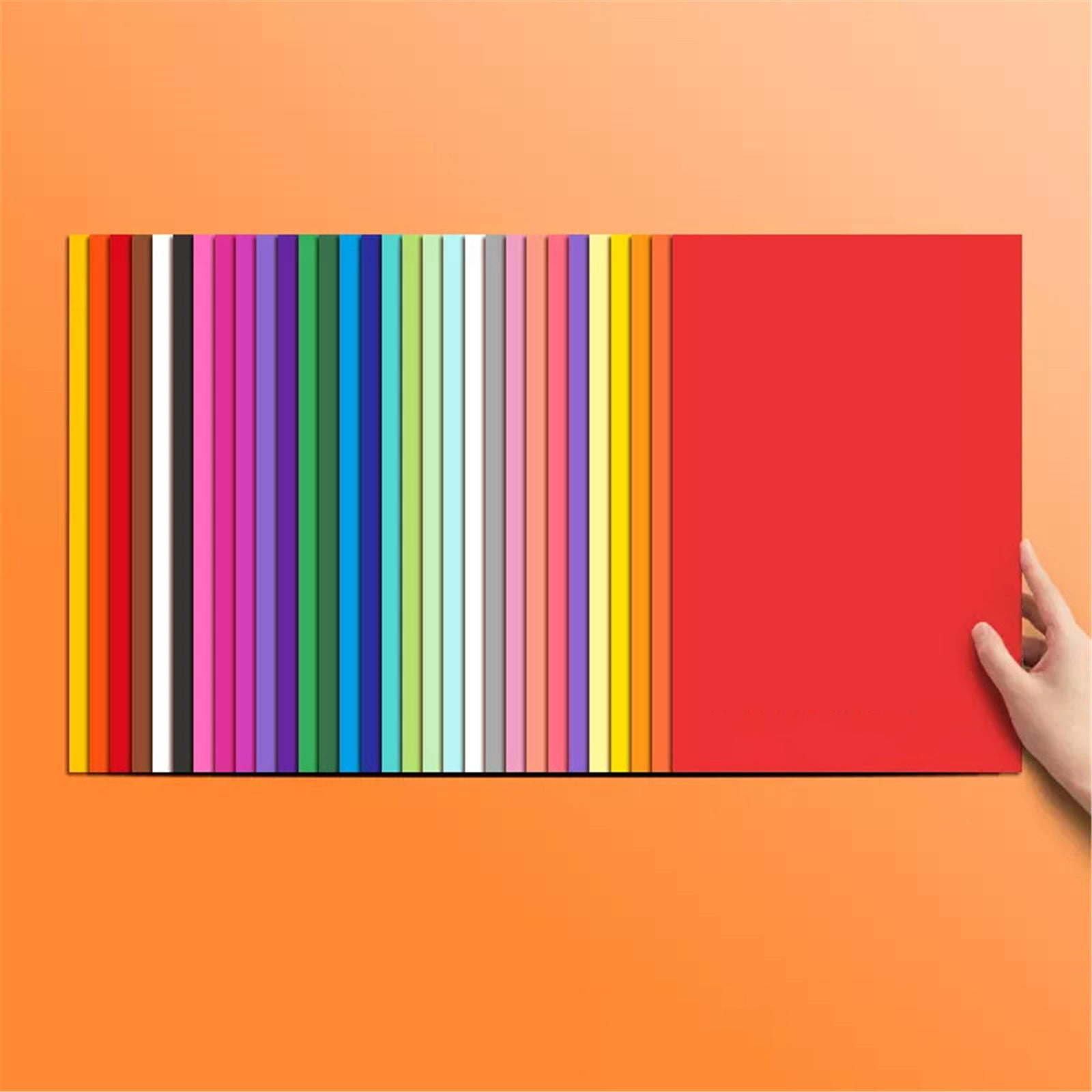 Cxui 3Pack Colored Cardstock Paper for Diy Scrapbooking Crafts, Smooth Card Stock for Handmade Greeting Cards, Art Paper for School Home Project Decorations, 8X12In (Multicolor2)