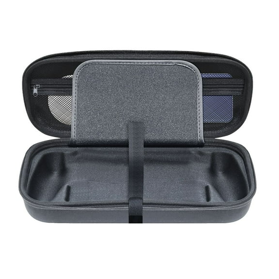 Cxui Hard Protective Case for Controller, Portable Travel Storage Carrying Bag with Zipper, Shockproof Shell for Console Accessories Black