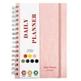 thumbnail image 1 of Cxui Hardcover Notebook A5 Daily Planner Notebook with Spiral Binding - Weekly & Monthly Layouts for Students, Professionals, Productivity Tracking, Durable Cover, 1 of 7