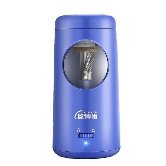 Cxui Heavy-Duty Automatic Electric Pencil Sharpener with Safety Guard - Compact & Quiet Office Desk Essential for Artists, Professionals & Home Use (Industrial Chic Style)