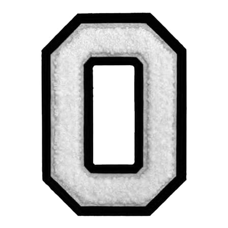 Cxui Iron-On Numbers for Clothing, Large Fabric Letters for Backpacks Hats Jeans, No Sew Diy Patch, Customizable Apparel Decor Grey1