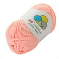thumbnail image 1 of Cxui Milk Cotton Yarn, Strands Soft Warm Wool Thread for Knitting Crocheting, Yarn for Sweater Scarf Blanket, Diy Craft Yarn Watermelon Red, 1 of 2