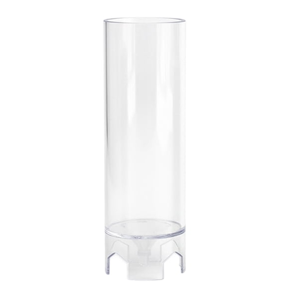 Cxui Pillar Candle Mold, Tapered Cylinder Casting Mould for Diy Wedding Decor, Reusable Non-Stick Form for Aromatherapy Wax Melt (Clear2)