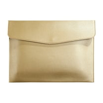 Cxui Plastic Folders | Premium Pu Leather Document Organizer, A4 Portfolio Folder with Card Holders for Business Travel, Office File Storage - Professional Accessory, Folders