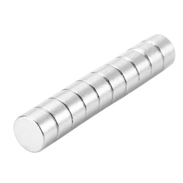 Cxui Small Magnets | 10Pcs Small Neodymium Magnets - Heavy Duty Refrigerator Magnets for Home Office, Diy Crafts, Whiteboard, Tool Organization, 10 Piece Set of Small Strong Magnets