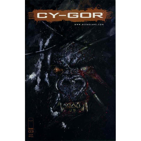 Cy-Gor #3 VF ; Image Comic Book