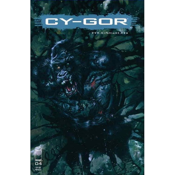 Cy-Gor #4 VF ; Image Comic Book