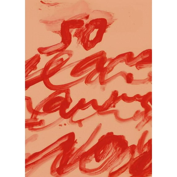 Cy Twombly: Fifty Years of Works on Paper (Paperback)
