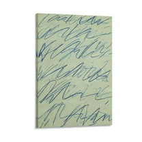 Cy Twombly One Print Printing Famous Paintings Office Home Wall Art Decorative Paintings Wall Art Poster Gifts Bedroom Prints Home Decor Hanging Picture Canvas Painting Posters 12x18inch(30x45cm)