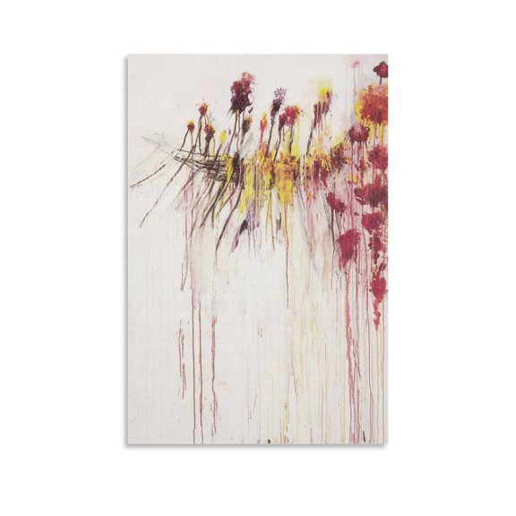 Cy Twombly Print Wall Art《Coronation of Sesostris》Paintings Poster Artworks Picture Print Poster Wall Art Painting Canvas Gift Decor Home Posters Decorative 20x30inch(50x75cm)