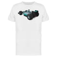 thumbnail image 1 of Cyan And Grey Racing Car T-Shirt Men -Image by Shutterstock, Male 3X-Large, 1 of 2