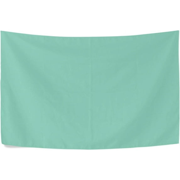 Cyan Color Tapestry Wall Hanging Tapestries Happy Colorful Hippie Psychedelic Art Polyester Carpet Wall Decorative for Living Room Bedroom 90x60inch Home Decor Gifts