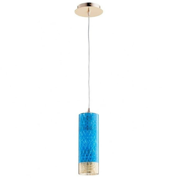 9241-Cyan lighting-Kaska - 1 Light Pendant-15 Inches Tall and 4 Inches Wide