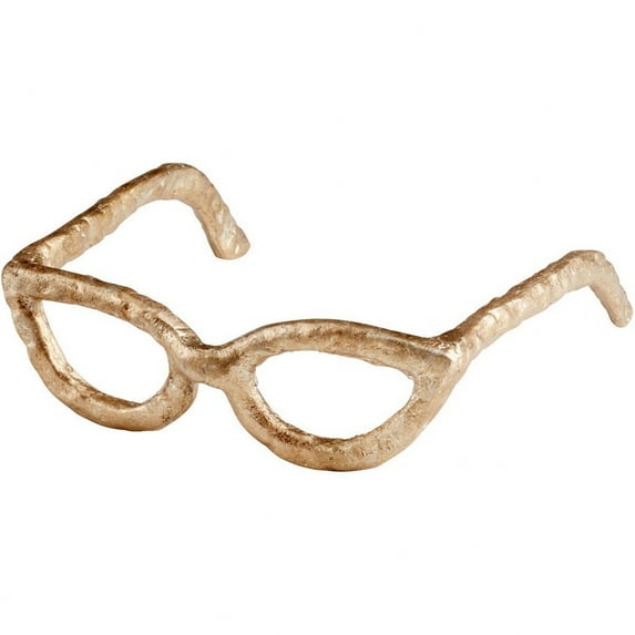 Cyan Design 0927-Glasses Cat Eyes Iron Fashion Statue - Silver