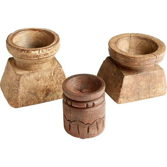 Cyan Design 10117 Wood Valparaiso Abstract Statue - Wood