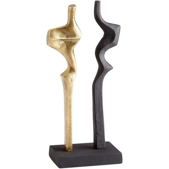 Cyan Design 10219 Aluminum Abstract Britons Statue - Black
