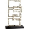 thumbnail image 1 of Cyan Design 10626 Aluminum Akira Abstract Statue - Matt Black and Nickel, 1 of 2