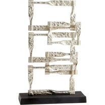 Cyan Design 10626 Aluminum Akira Abstract Statue - Matt Black and Nickel